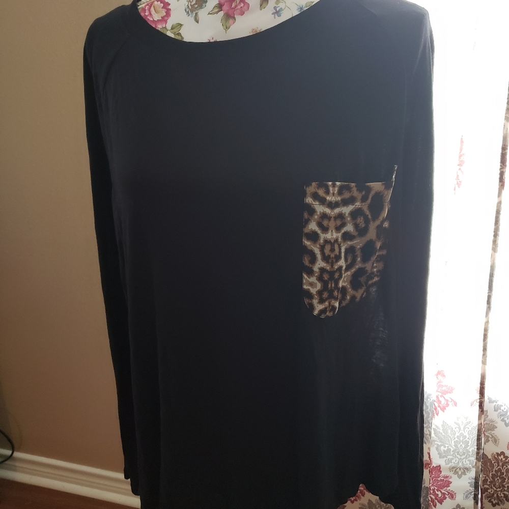 Womens Leopard Top